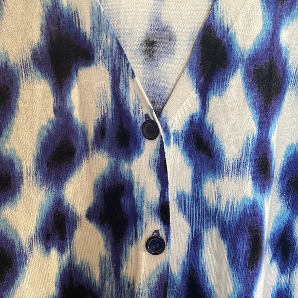 H&M Blue Patterned Cardigan - Picture 3 of 3